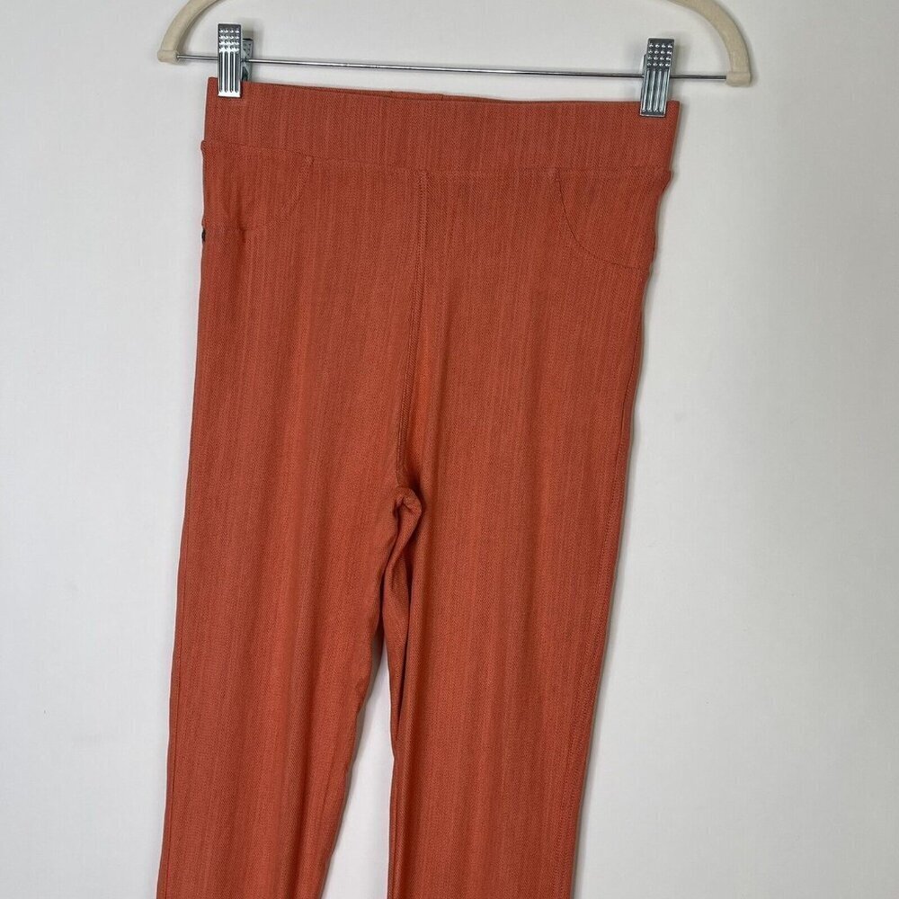 Simply Southern Orange Leggings Womens Size Small Medium Crochet - Picture 4 of 11